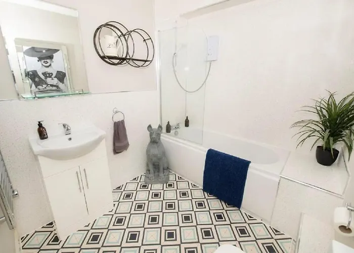 Lägenhet Seabirds - Cosy Ground Floor With Parking Space Scarborough